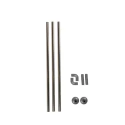 Vannas karnīze Domoletti GRO-004-1, 80 cm, DIA 125 mm, nerūsējošā tērauda