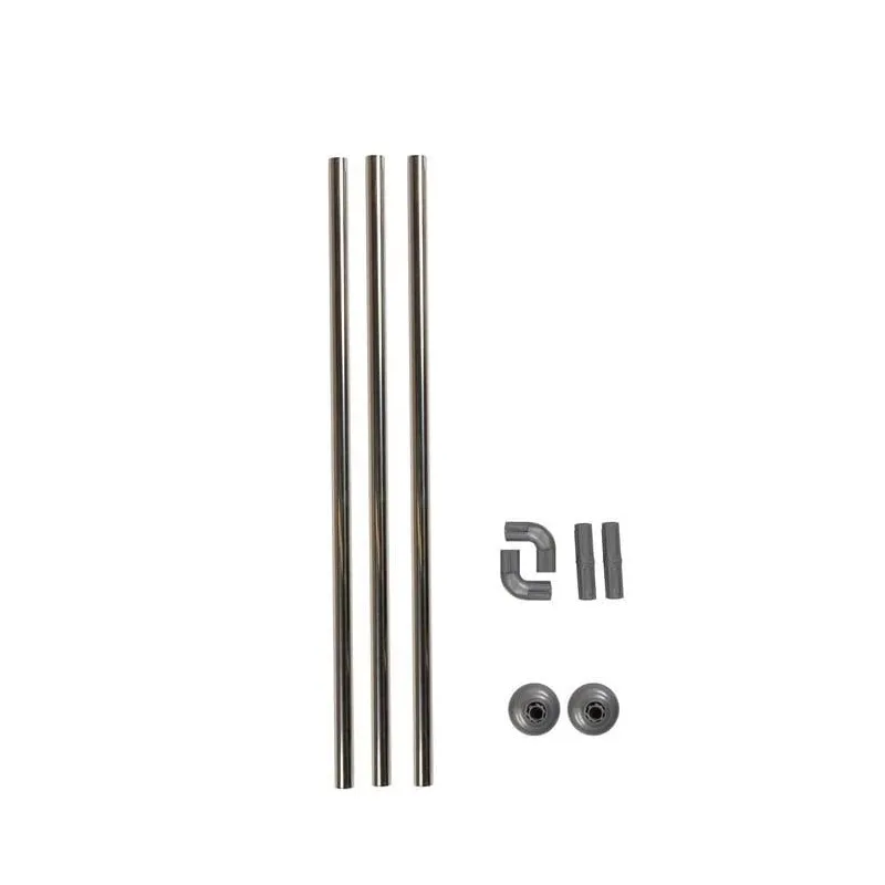 Vannas karnīze Domoletti GRO-004-1, 80 cm, DIA 125 mm, nerūsējošā tērauda