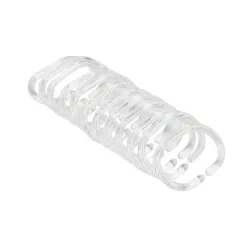 Kabliukas Domoletti, 150 mm x 60 mm x 25 mm, skaidri sp.