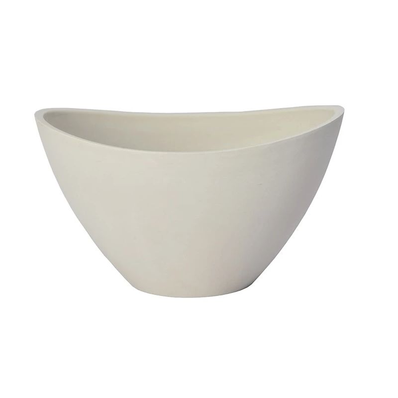 Puķu pods Domoletti 09YB30, spw, 30 cm, balta krās.