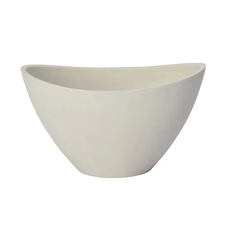 Puķu pods Domoletti 09YB30, spw, 30 cm, balta krās.