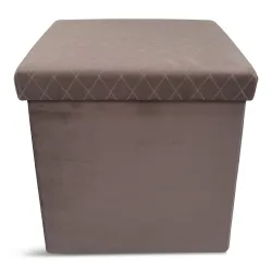 Pufas Domoletti Mateo 38, rožinė sp., 38 cm x 38 cm x 38 cm