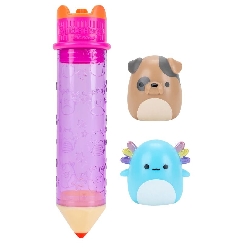 SQUISHMALLOWS Squish-a-longs Scribbles maciņš ar 2 mini figūriņām