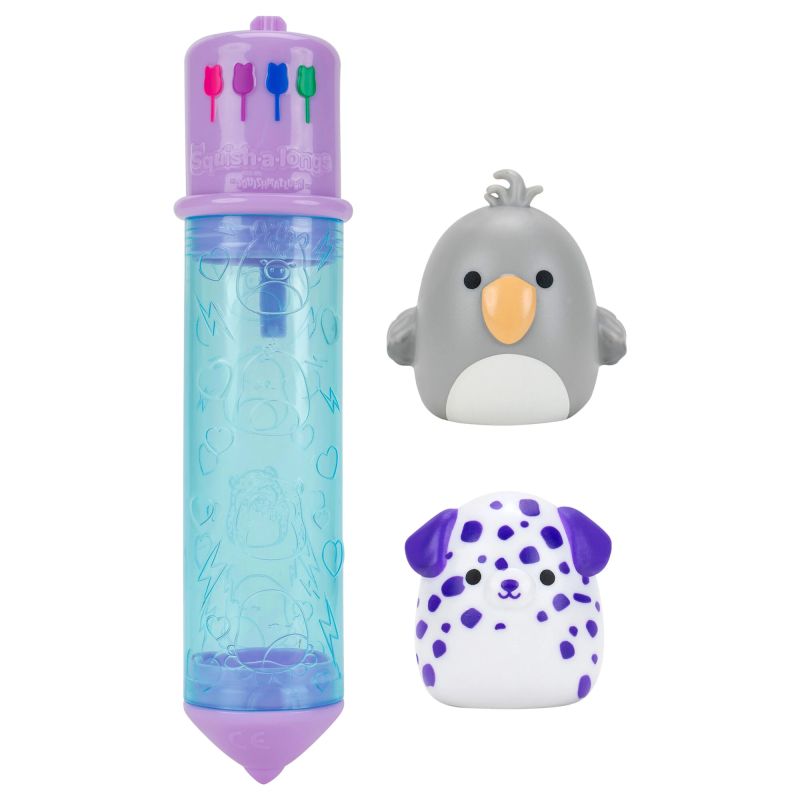 SQUISHMALLOWS Squish-a-longs Scribbles maciņš ar 2 mini figūriņām