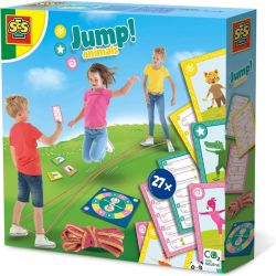 Āra spēle SES Creative Jump! Animals, daudzkrāsaina