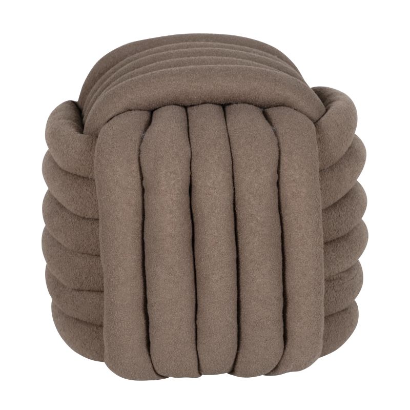 Pufs Domoletti HS-NP16-2, brūna, 45 cm x 45 cm x 45 cm