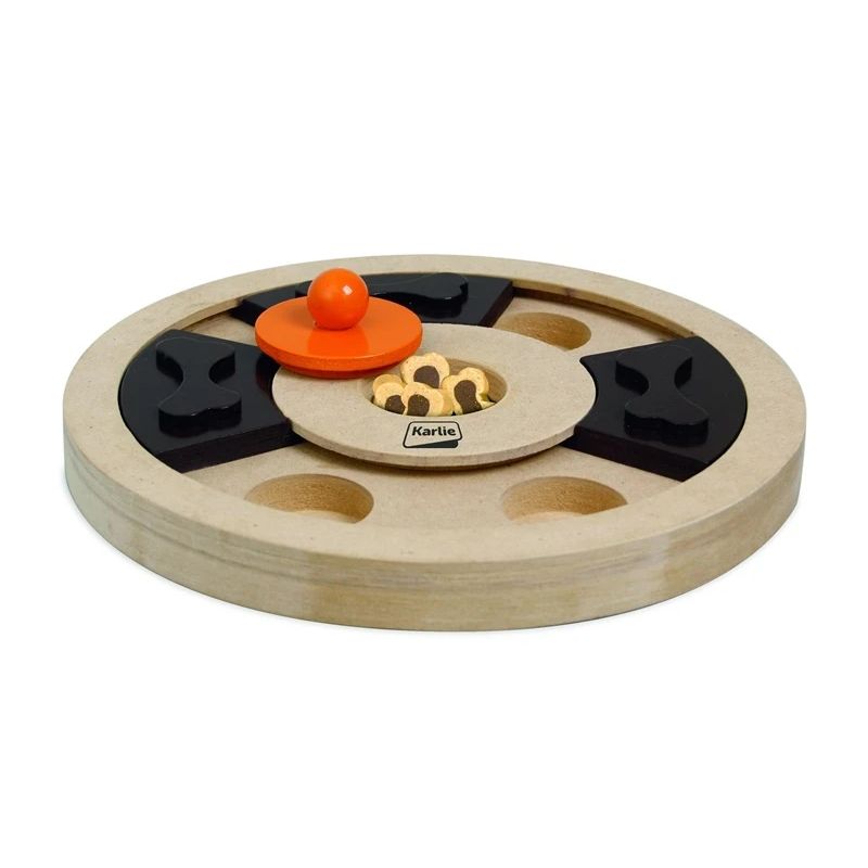 Žaislas šuniui Karlie Flamingo BRAIN TRAIN. rudas