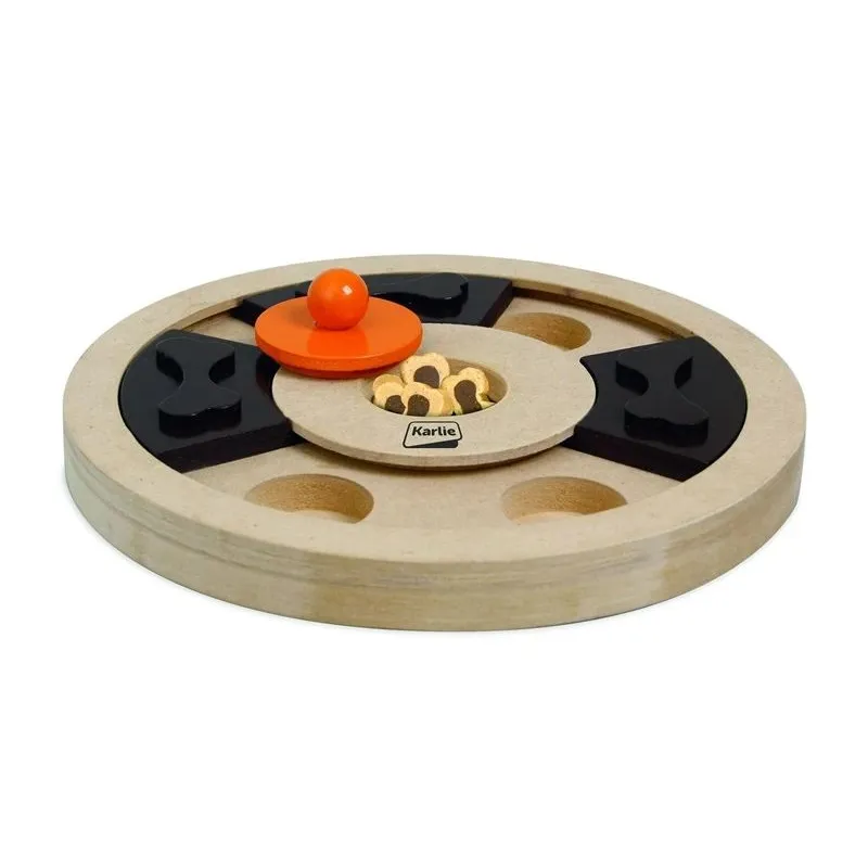 Žaislas šuniui Karlie Flamingo BRAIN TRAIN. rudas