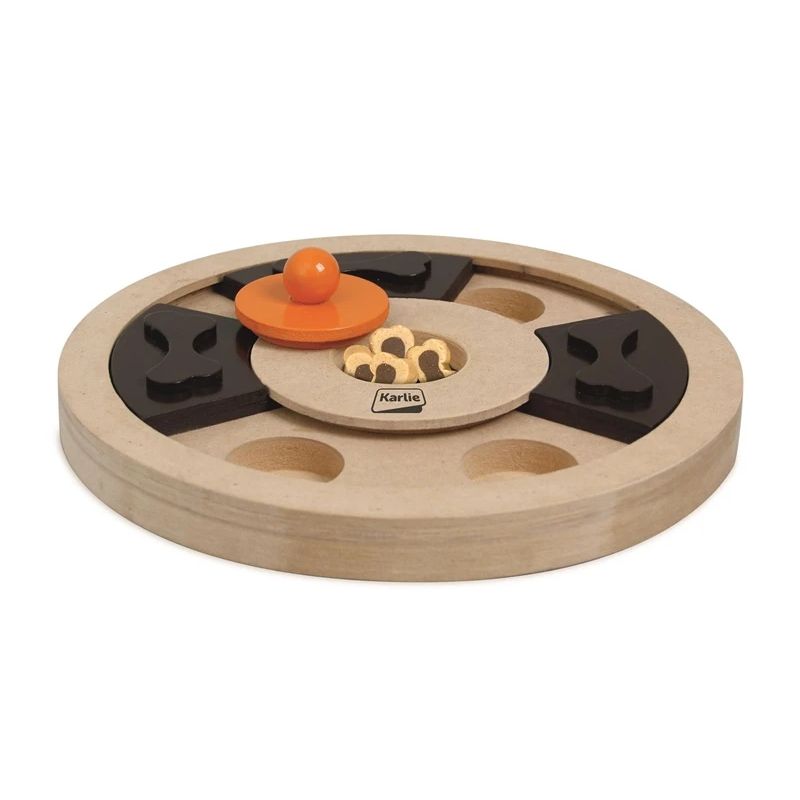 Žaislas šuniui Karlie Flamingo BRAIN TRAIN. rudas