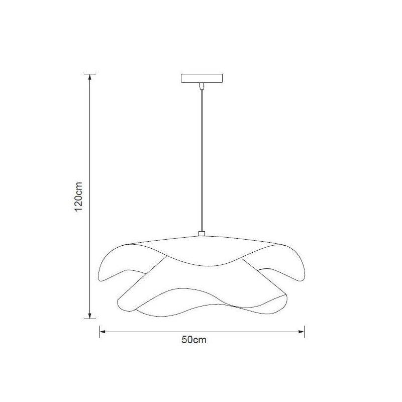 Светильник навесной Domoletti Cloud P23085A, E27, 1 x 40 Вт