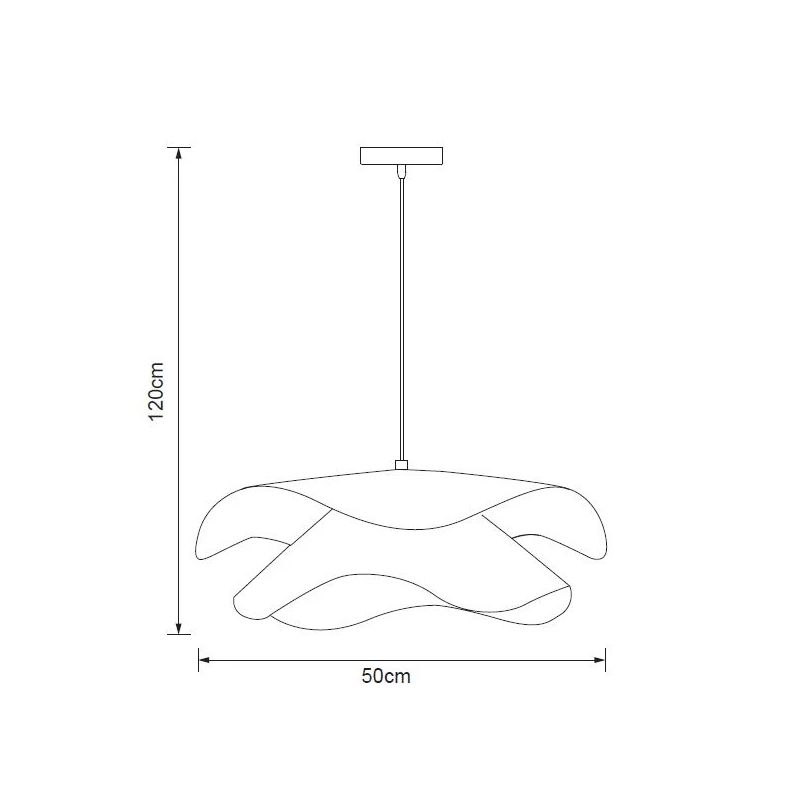 Светильник навесной Domoletti Cloud P23085A, E27, 1 x 40 Вт