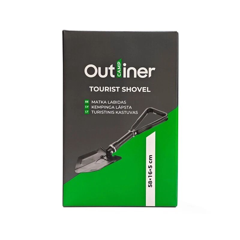 Shovel tourist foldable 58cm steel