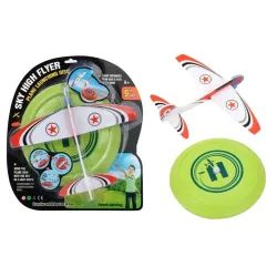 Toy rocket launcher w plane esa890