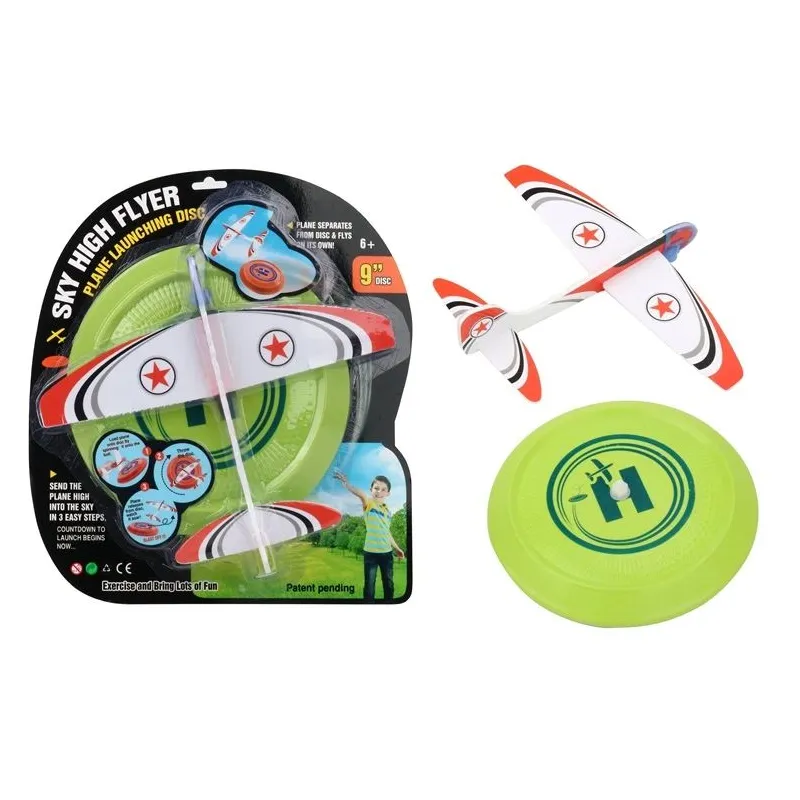 Toy rocket launcher w plane esa890