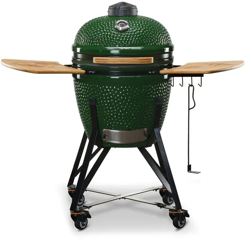 Grils KAMADO BONO ŽALGIRIS. 55 cm. zaļa