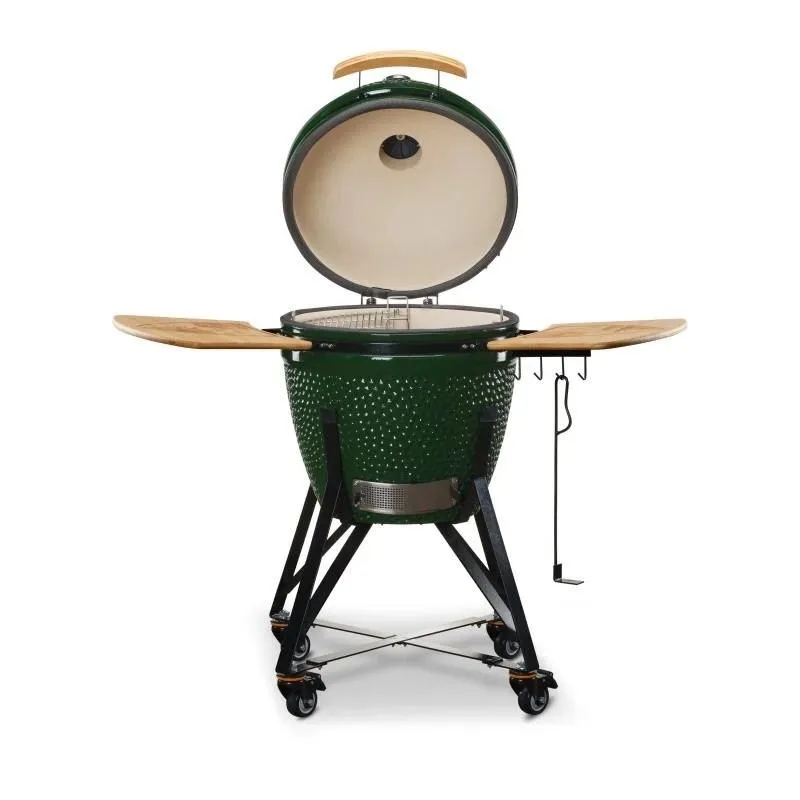 Grils KAMADO BONO ŽALGIRIS. 55 cm. zaļa