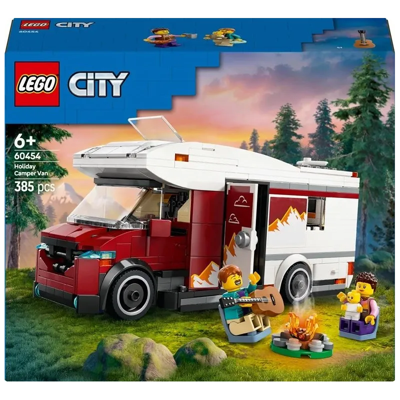 LEGO City Holiday Adventure Camper Van. 385 gab.