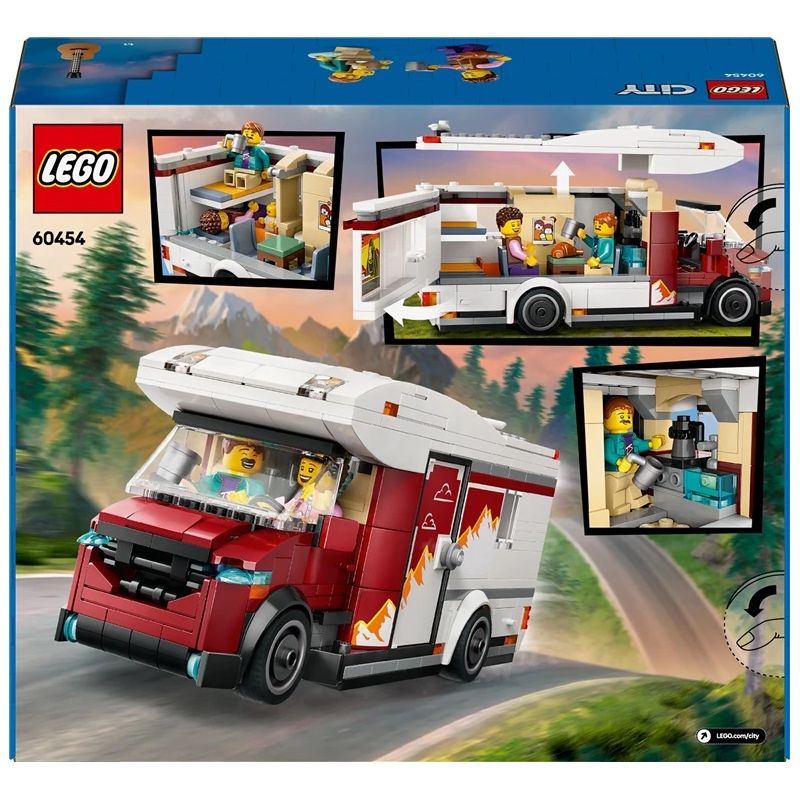 LEGO City Holiday Adventure Camper Van. 385 gab.