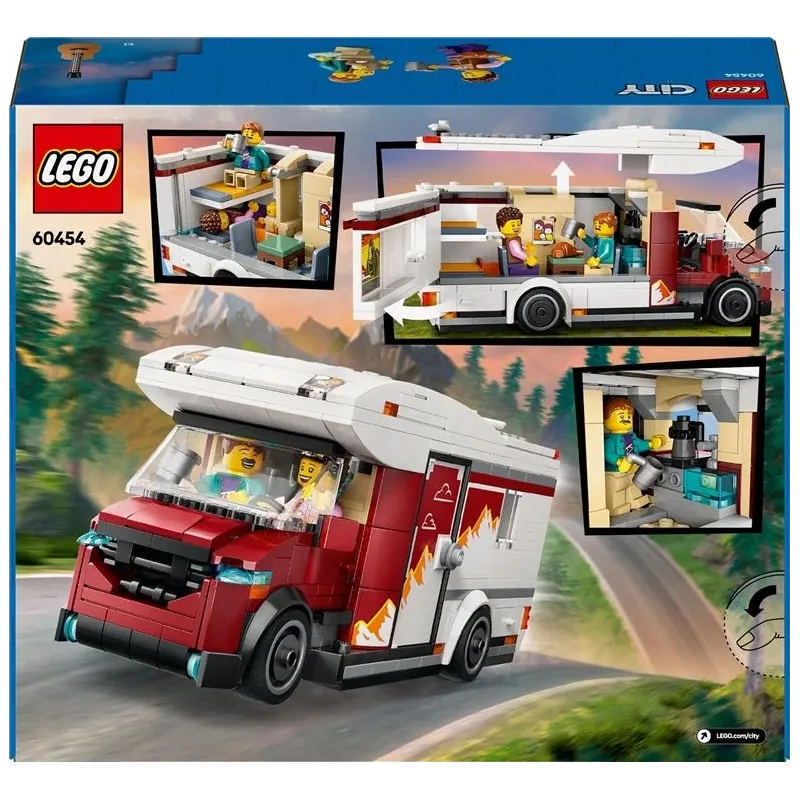 LEGO City Holiday Adventure Camper Van. 385 vnt.
