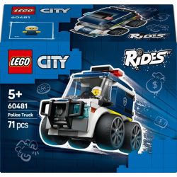 Constr lego rides police truck 60481