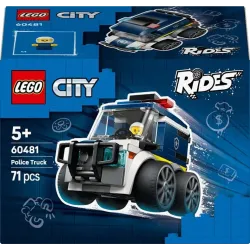 Constr lego rides police truck 60481