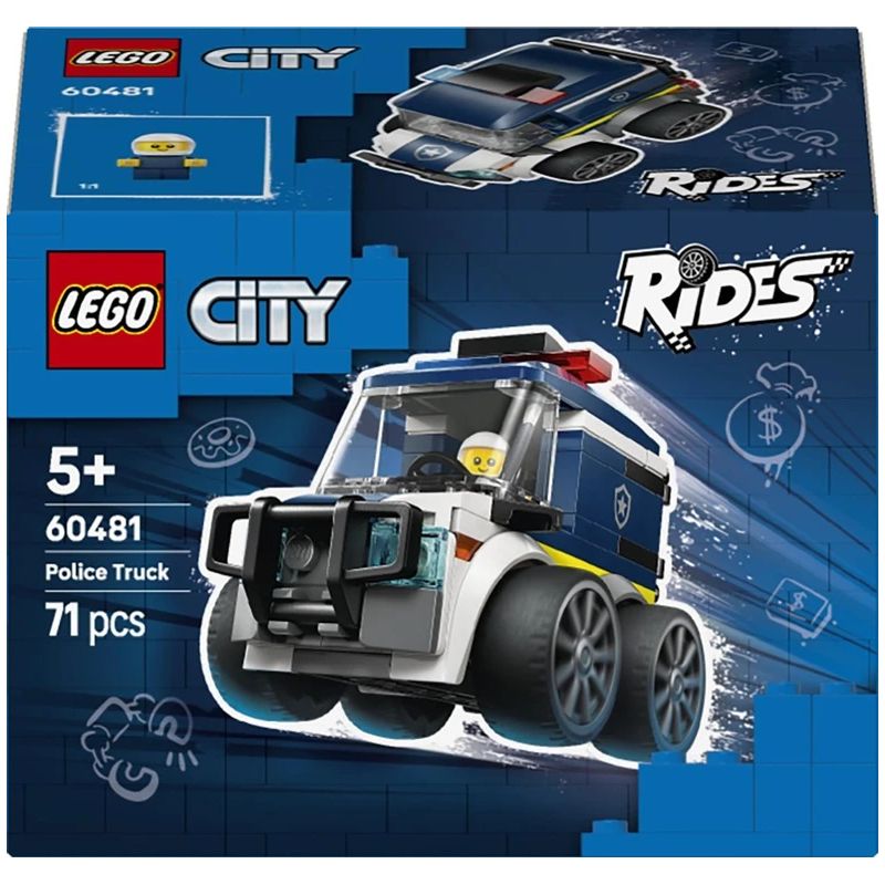 LEGO City 'Riteņi' automašīnas konstruktors 60481. 71gab.