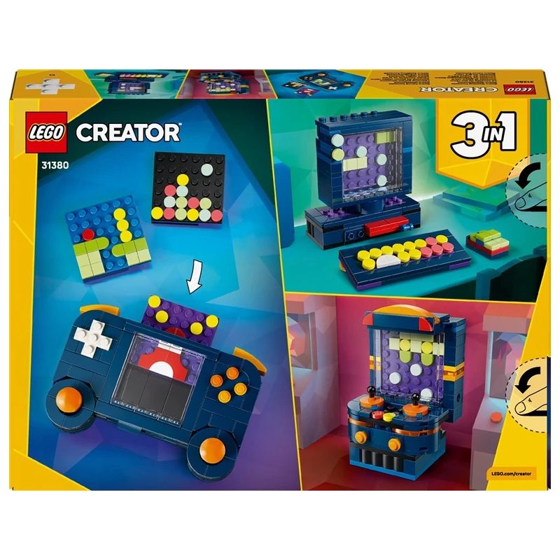 LEGO Creator 3in1 Konsole 31380. 268 gab.