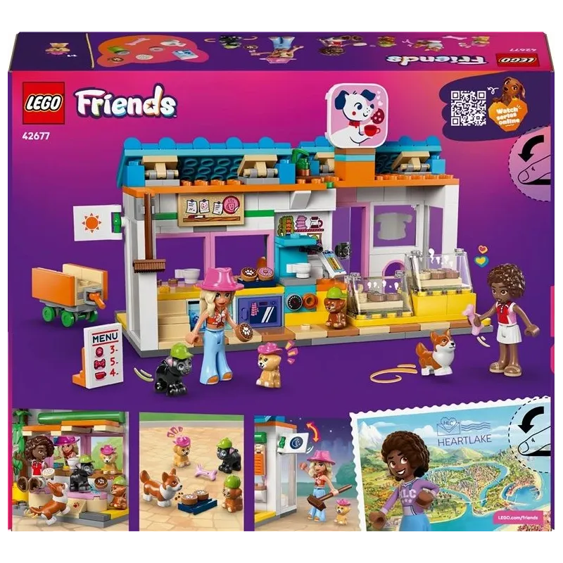 LEGO Friends suņu gardumu konstruktors 42677. 278 gab.