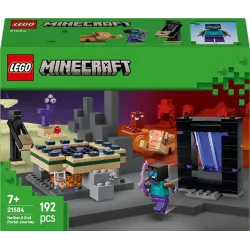 Konstruktorius LEGO Minecraft Kelionė į Neterį 21584 192vnt