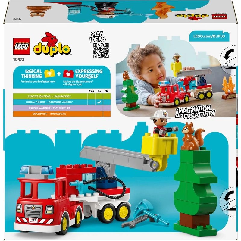 LEGO DUPLO Kravas automašīnas konstruktors 10473. 28 gab.