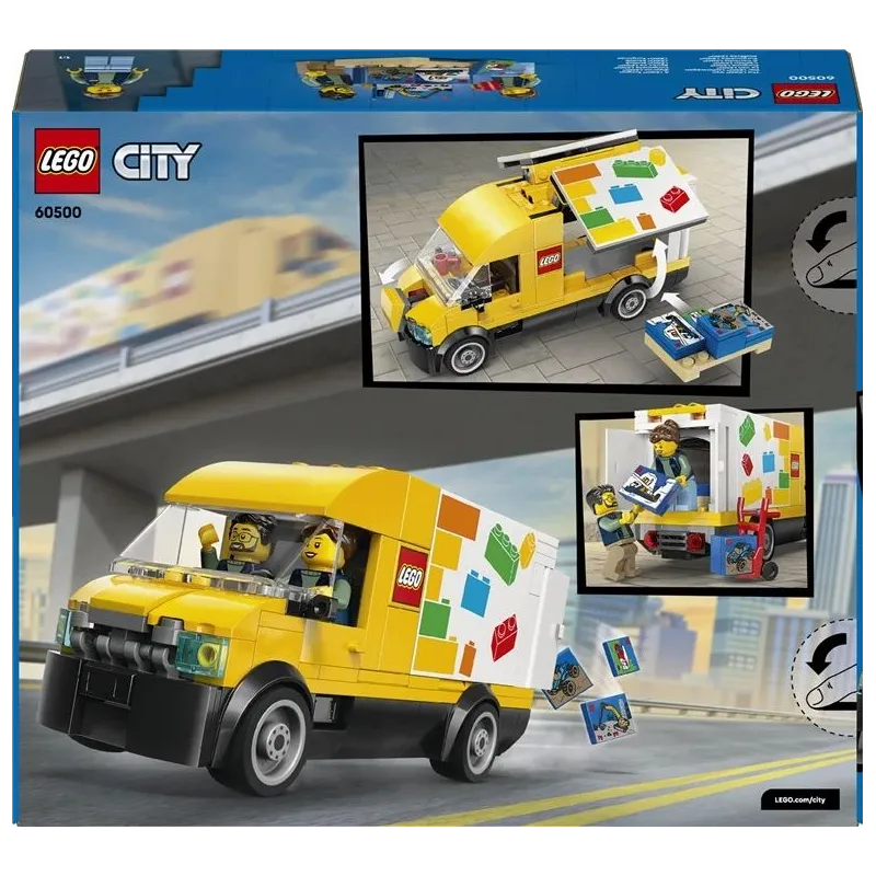 Konstruktorius LEGO City LEGO furgonas 60500. 276 vnt.