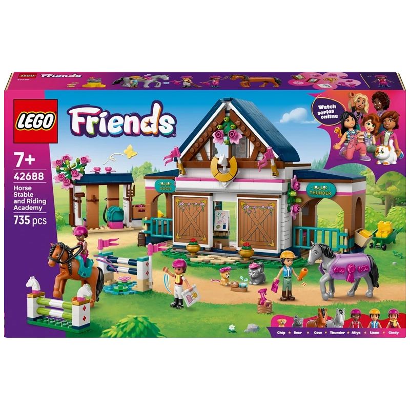 Constr lego horsestable&riding acdm42688