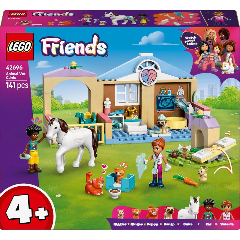 Konstruktors LEGO Friends Veterinārā klīnika 42696. 141gab.