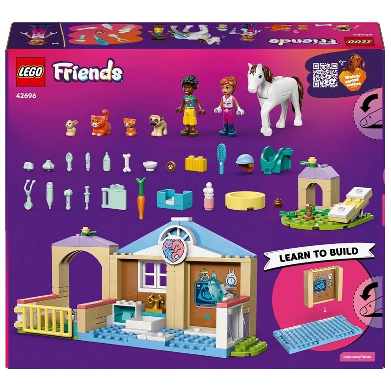Konstruktors LEGO Friends Veterinārā klīnika 42696. 141gab.