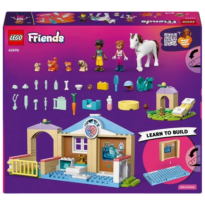 Constr lego animal vet clinic 42696