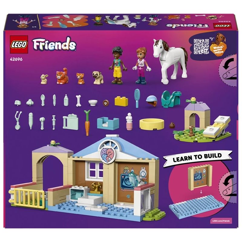 Konstruktors LEGO Friends Veterinārā klīnika 42696. 141gab.
