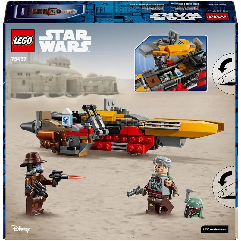 LEGO Star Wars kosmosa kuģa konstruktors 75437. 207 gab.