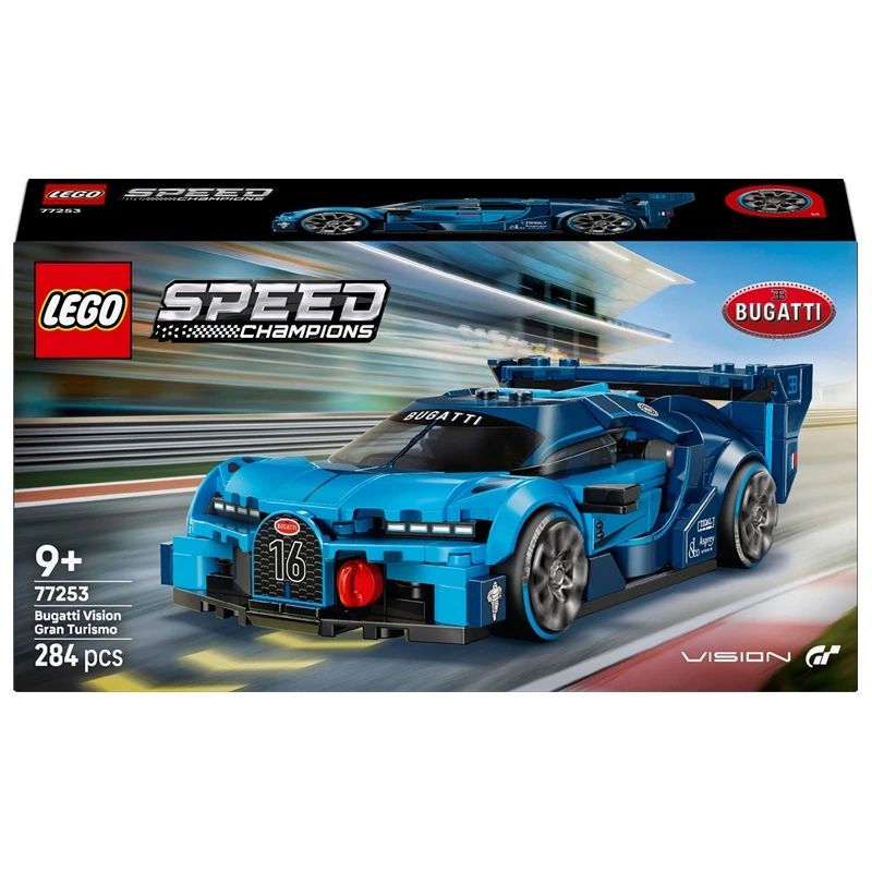 LEGO Speed Champions Bugatti 77253 konstruktors. 284 gab.