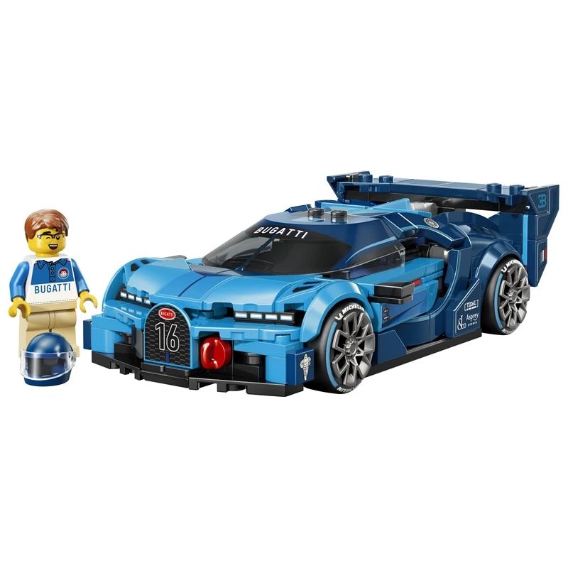 LEGO Speed Champions Bugatti 77253 konstruktors. 284 gab.