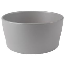 Puķu pods Domoletti, keramika, sudraba krās.-pelēka krās.