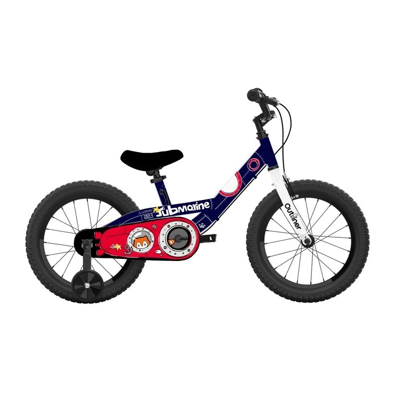 Bērnu velosipēds Bimbo Bike 412UL. zila-sarkana. 12