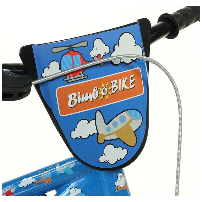 Bērnu velosipēds Bimbo Bike 412UL. zila-sarkana. 12