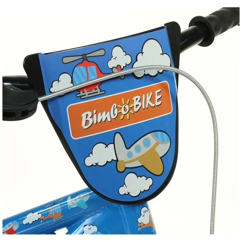 Vaikiškas dviratis Bimbo Bike 412UL. mėlynas-raudonas. 12