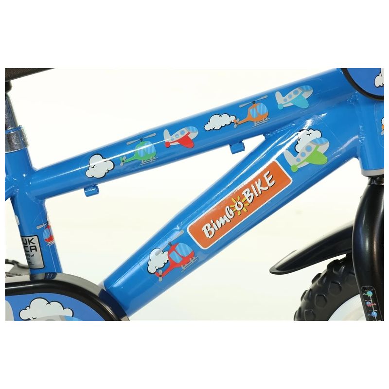 Bērnu velosipēds Bimbo Bike 412UL. zila-sarkana. 12
