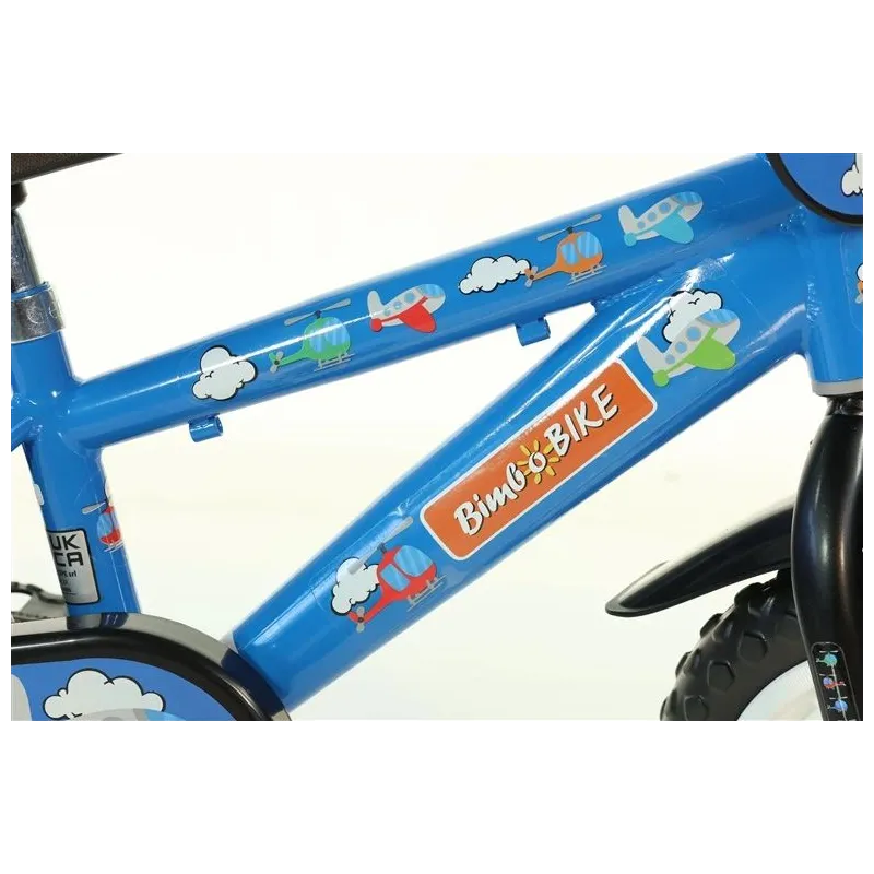 Vaikiškas dviratis Bimbo Bike 412UL. mėlynas-raudonas. 12