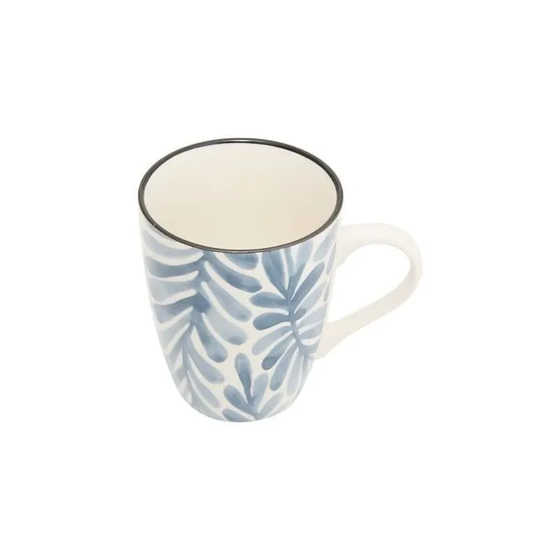 Krūzīte. zila-balta. 0.310 l