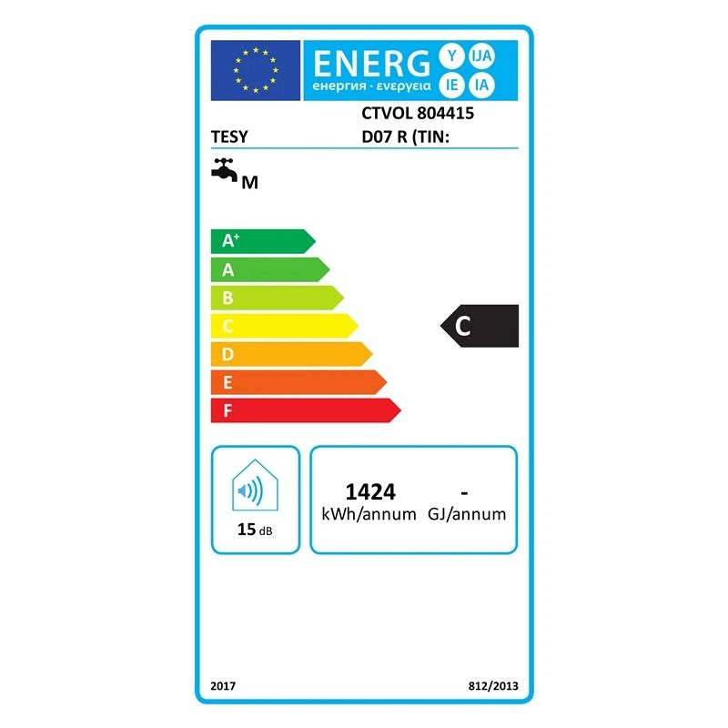 Ūdens sildītājs TESY SIMPATECO 80. 71 l
