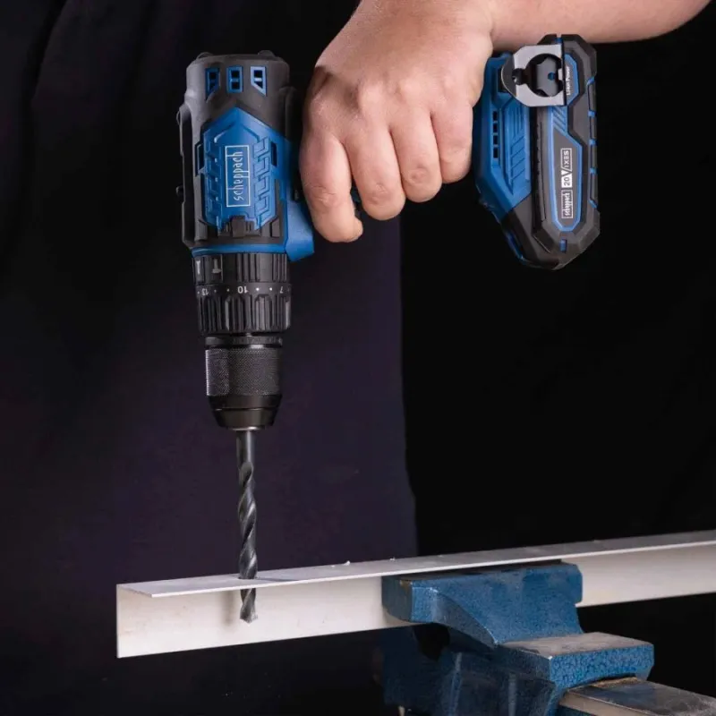 Akumulatora triecienurbjmašīna BC-CD60-X, set S ,2Ah + charger,, Scheppach