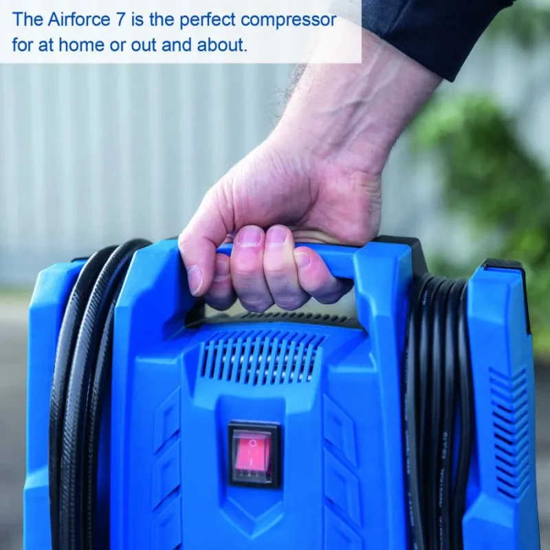 Portable compressor Airforce 7 + accessories, Scheppach