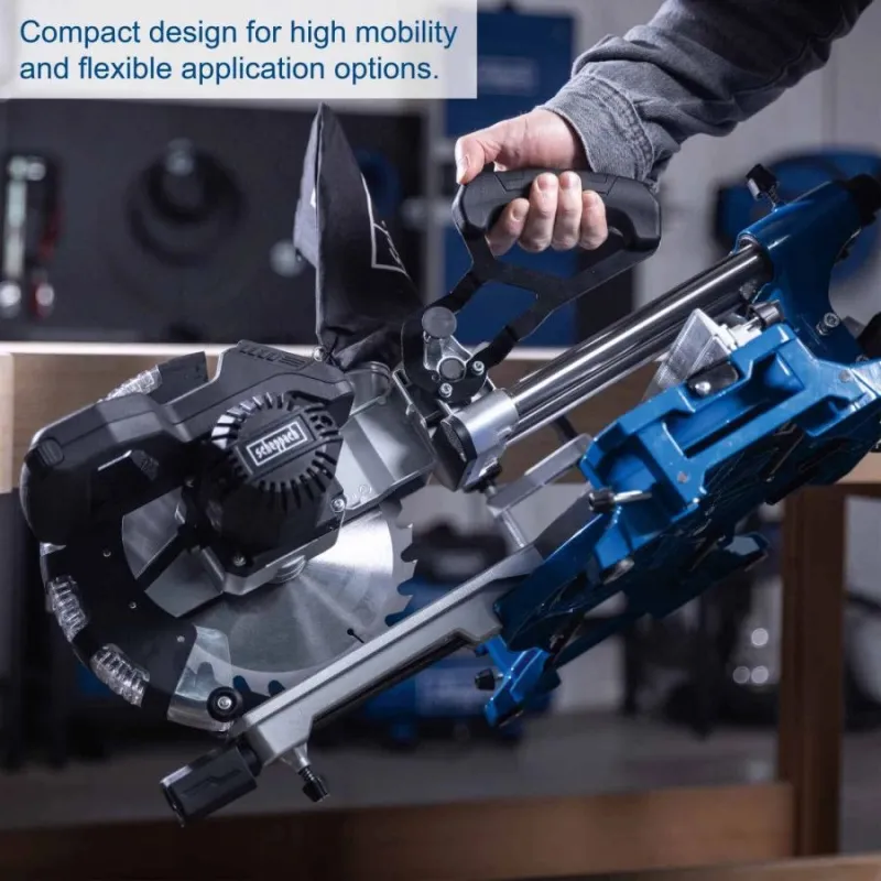Akumulatora slīdošais leņķzāģis BC-HM216-X – SET L, Scheppach